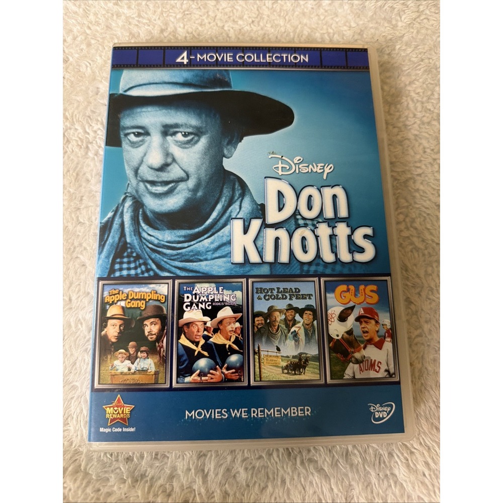 Don Knotts 4-Movie Collection The Apple Dumpling Gang & Again Gus Hot Lead DVD